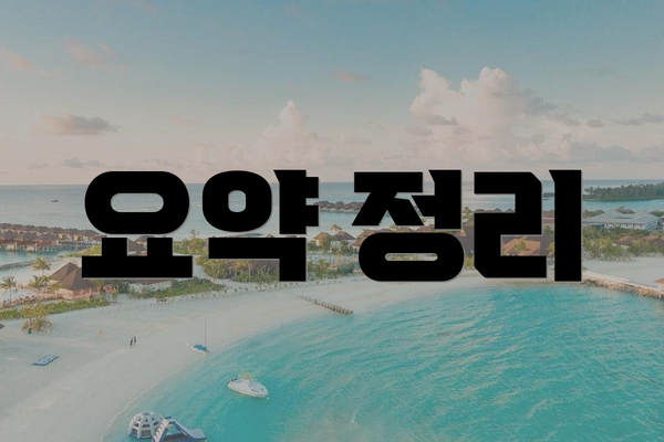 요약 정리