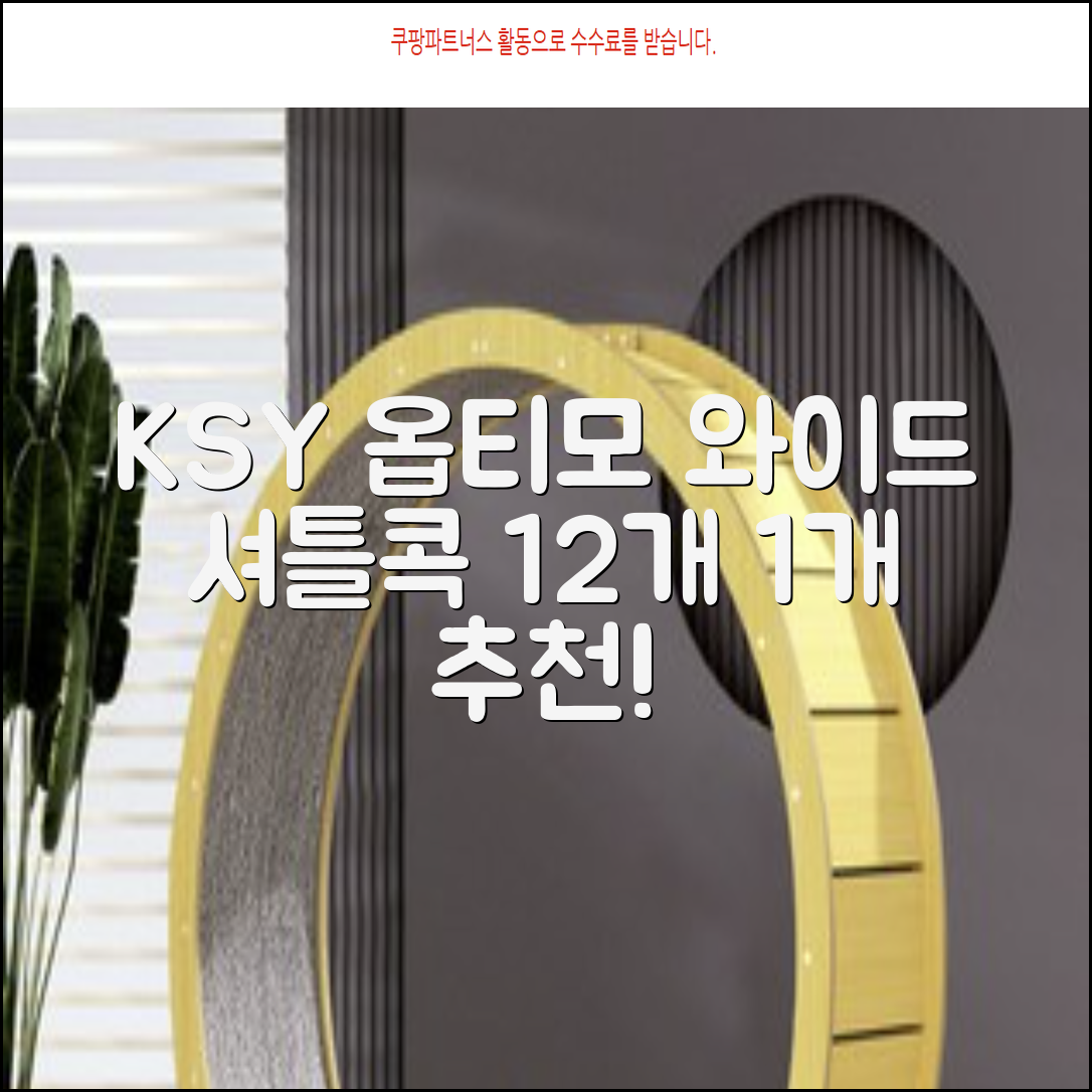 ksy 옵티모 와이드 배드민턴 셔틀콕, 화이트, 12개입, 1개 추천 리뷰